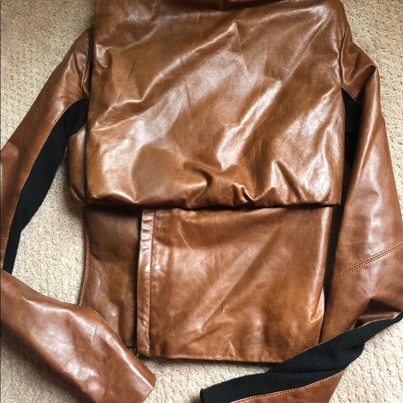 Rick Owens Jackets & Blazers - Rick Owens leather jacket